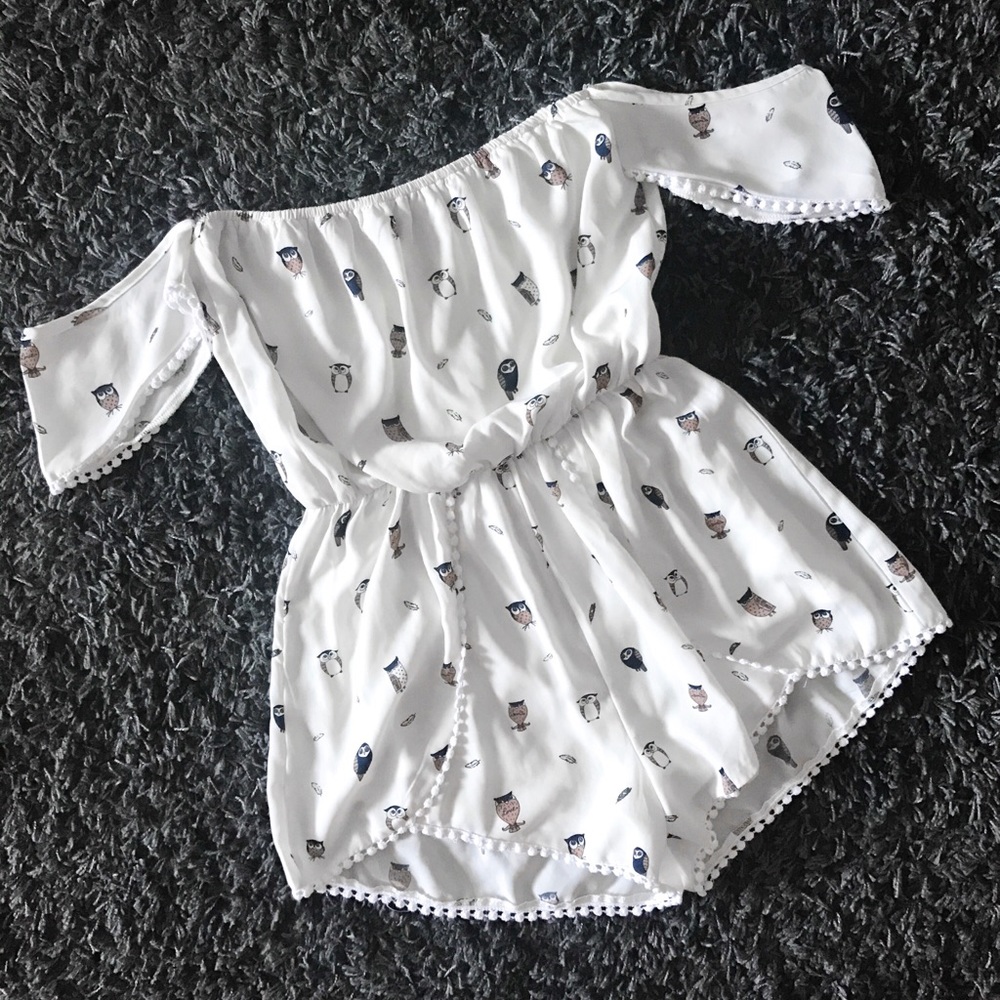 White Romper - Picture 2 of 3